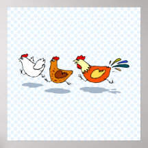 Three Chicks Posters