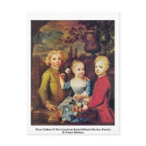 Three Children Of The Councilman Barthold Hinrich Postcard