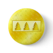 Three Christmas Trees - Gold buttons by Lidusik Three Christmas Trees - Gold buttons