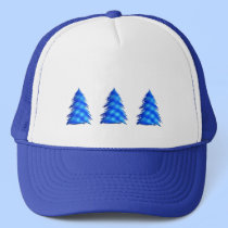 Three Christmas Trees hats