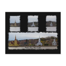 Three Churches Postcard by sruhs Three Churches Postcard