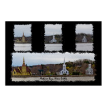 Three Churches Print by sruhs Three Churches Print