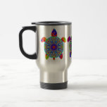 Three Colorful Turtles Travel Mugs
