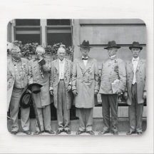 Three Confederate Generals, 1917 Mousepad