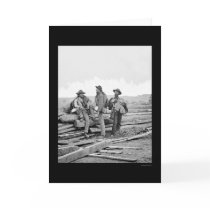 Three Confederate Prisoners at Gettysburg 1863 cards