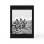 Three Confederate Prisoners at Gettysburg 1863 Card