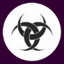 Three Crescents Sticker