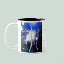 Three Crosses At Calvary mugs