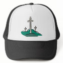 three crosses hats
