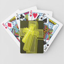 Three Crosses... Poker Cards