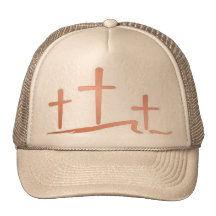 Three Crosses Trucker Hats