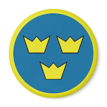 "Three Crowns" magnets