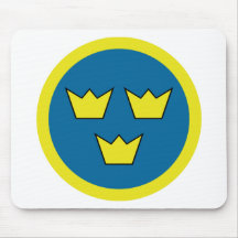 "Three Crowns" Mouse Pad