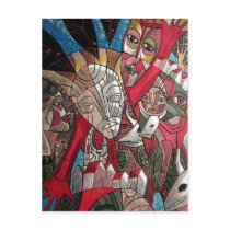 Three Crows postcards by arteology Three Crows postcards