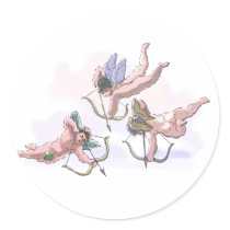 tHrEe CuPiDs stickers