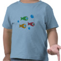 Three Cute Fish t-shirts by nyxxie Three Cute Fish t-shirts