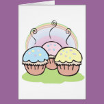 three cute little cupcakes