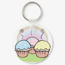 three cute little cupcakes keychains by cupcakewear three cute little cupcakes keychains