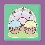 three cute little cupcakes