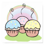 three cute little cupcakes posters