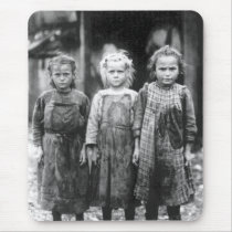 Three Cute Little Girls Vintage South Carolina Mouse Pad