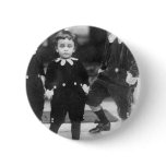 Three Cute Young Boys Vintage Photo Pin