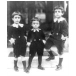 Three Cute Young Boys Vintage Photo Tee Shirt
