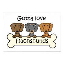 Three Dachshunds posters by dogcartoons Three Dachshunds posters