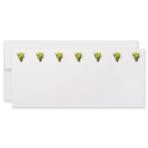 Three Daffodils Standing Guard Rack Card