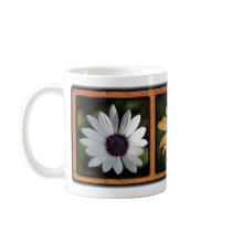 Three Daisies 01 mugs by DIGEPIX Three Daisies 01 mugs