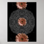 Three Daisies Print