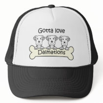 Three Dalmations hats by dogcartoons Three Dalmations hats