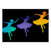 Three Dancers Card