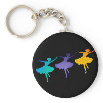 Three Dancers Keychain