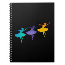 Three Dancers Spiral Note Books