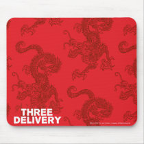 Three Delivery Dragon Mousepad