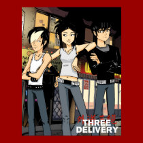 Three Delivery™ Group Poster posters