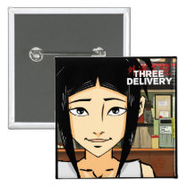 Three Delivery Sue Button buttons