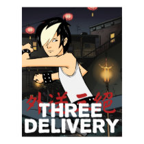 Three Delivery™ Tobey Poster posters