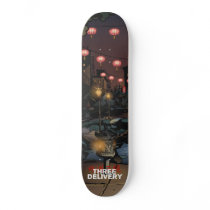 Three Delivery™ Wu's Skateboard by threedelivery Three Delivery™ Wu's Skateboard