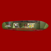 Three Delivery™ Wu's Skateboard skateboards