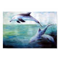 three dolphins watercolor print by yioryia three dolphins watercolor print