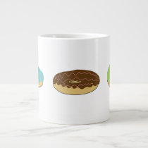 Three Donuts on a mug mugs
