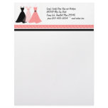 Three Dresses Customized Letterhead