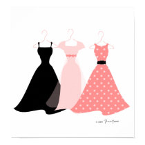 Three Dresses posters by trennea Three Dresses posters
