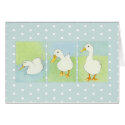Three Ducks Dots Card