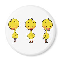 Three ducks magnet by jsoh Three ducks magnet