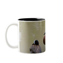 Three Ducks On A Log Mug