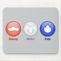 Three Dutch Icons mousepads