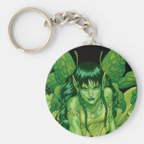 fairy, fairies, elves, spirtes, al rio, magical beings, illustration, drawing, Keychain with custom graphic design
